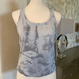 lululemon athletica Gray Tie-Dye Tank Top